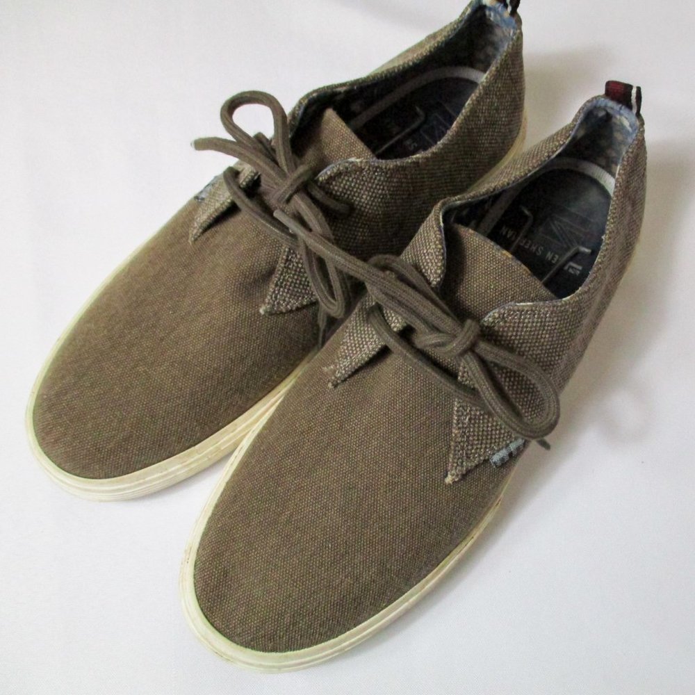 Ben Sherman Tweed Oxford Sneakers Size 9
